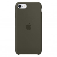 Чохол (copy) Silicone Case на Iphone SE 2020 Dark olive
